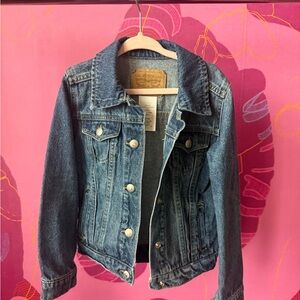 Levi's Blue Denim Jean Jacket - Kids